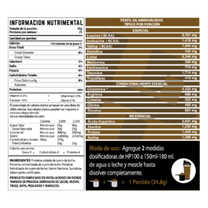 HP 100 WHEY PROTEIN ISOLATE